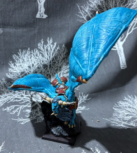 Mounted chaos dwarf lammasu - chaos,