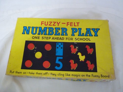 Fuzzy felt vintage - vintage, 1960's