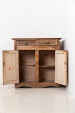 Early 20th Century Antique Pine Storage Cupboard