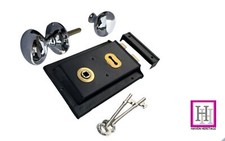 Rim Lock Set 6"x 4" Deadbolt