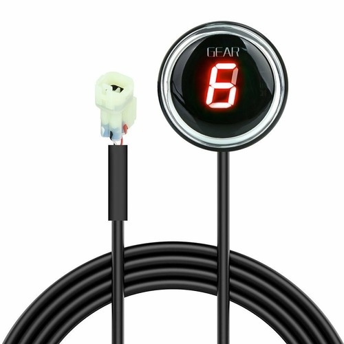 Motorcycle gear indicator red - gear,