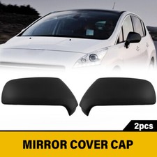 2x MIRROR COVER CAPS FOR PEUGEOT 3008 09-13 /CITROEN C3 PICASSO 08-17 PRIMED NEW