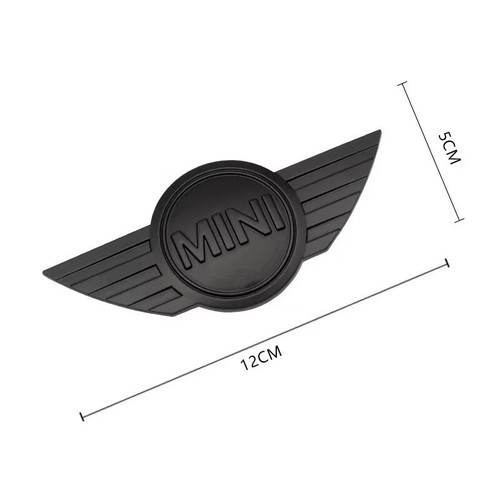 Mini rear front hood emblem - mini,