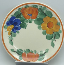 VTG CZECH FLORAL ART DECO