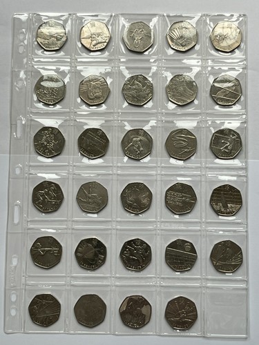 London olympic 2012 50p - olympic,