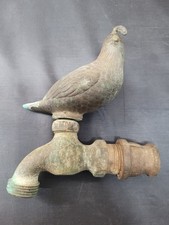 Vintage Solid Brass Quail Bird