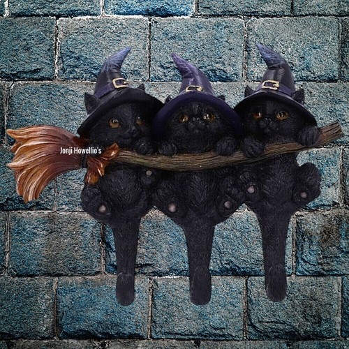 Hook key hanger lucky black - key,
