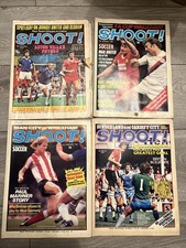 4 x vintage shoot football