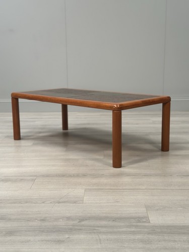 Danish teak slate coffee - danish,