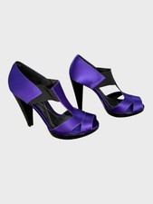 Y2K Topshop Purple Open Toe