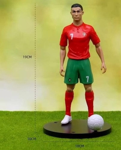 Football star ronaldo figure - football,