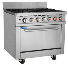 Commercial Gas Oven Range 6