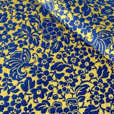 Antique silk brocade woven