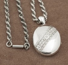 Antique Victorian Large Silver