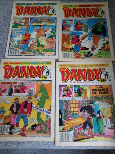 The dandy comic - all, july