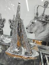 Silver Sailing Ship Crushed