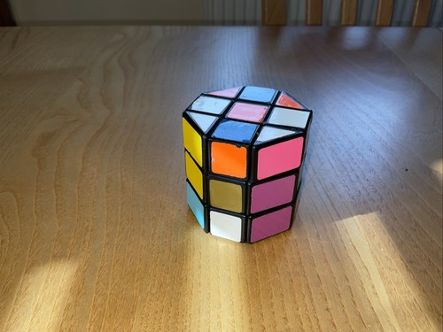 Vintage barrel octagon rubiks - vintage,