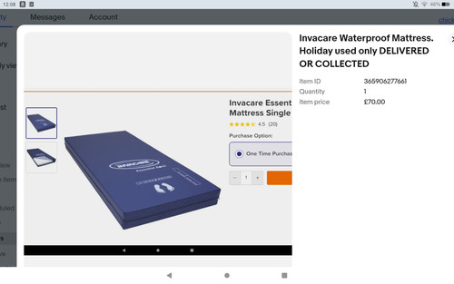 Invacare waterproof mattress - invacare,