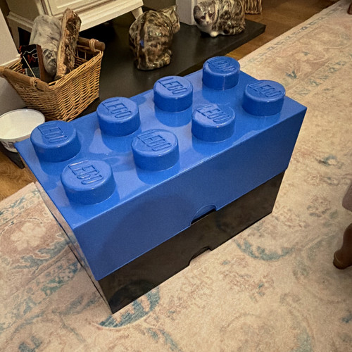 Two lego storage - storage, brick