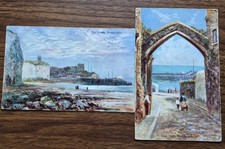 1906 Broadstairs, The Sands & York Gate, Kent Postcards - Lot of 2