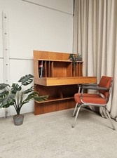 Vtg Late Mid Century Terence Conran Wall Mounted Desk Bureau Danish Scandi R834