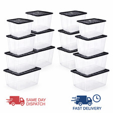 Clear Plastic Storage Boxes