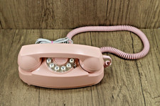 Vtg Pink Retro Crosley Push