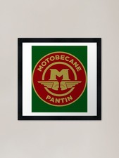 Motobecane framed art print - motobecane,
