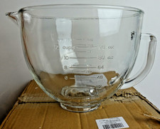 KitchenAid Compatible Glass Mixing Bowl - Fits KitchenAid Artisan Mixers