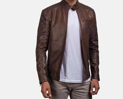 Men real cowhide - real, leather