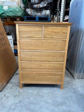 John Lewis ANYDAY Wilton 6 Drawer Chest oak Bedroom Storage