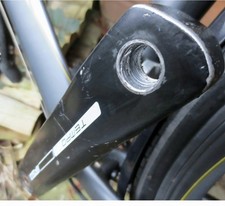 Bicycle crank arm pedal thread