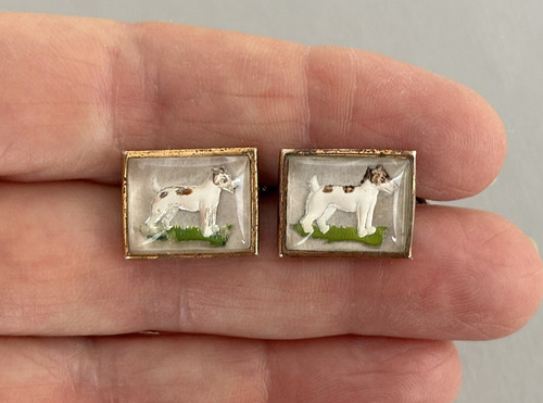 Vintage art deco - deco, terrier