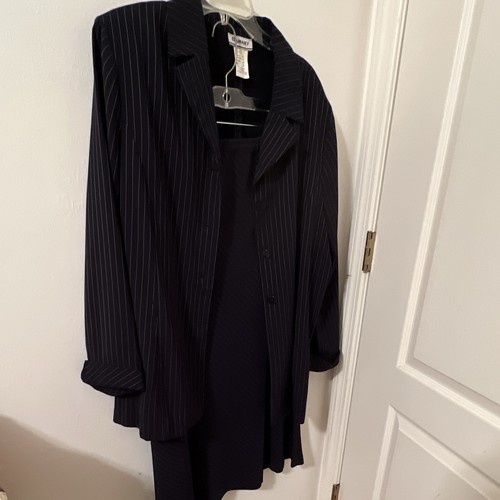 Damart women black - damart, pinstripe