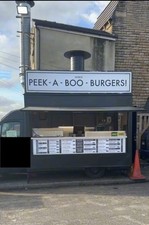 Mobile burger van - van,