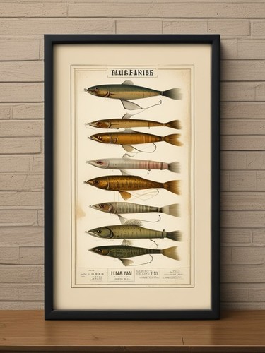 Fly fishing lures vintage - fishing,