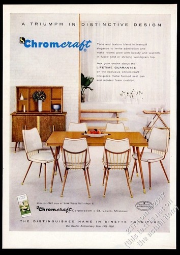 1958 chromcraft modern - 1958,