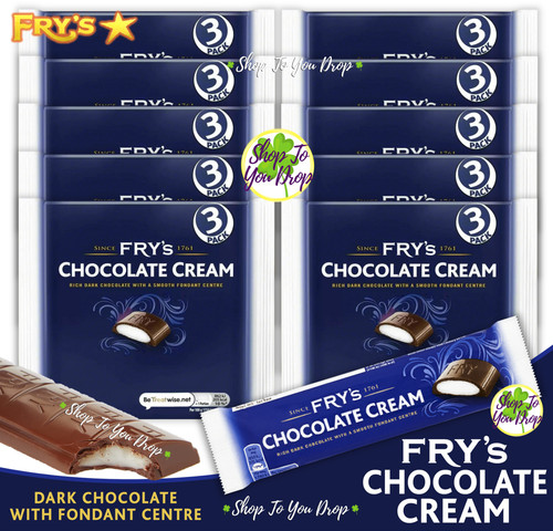 Frys chocolate cream - frys, x