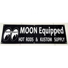 Mooneyes 1.5x5ft Sign Banner