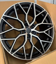 20"arc2 blk po fits bmw alloy wheels  3/4/5/6/7 /g models series wider tyres 112