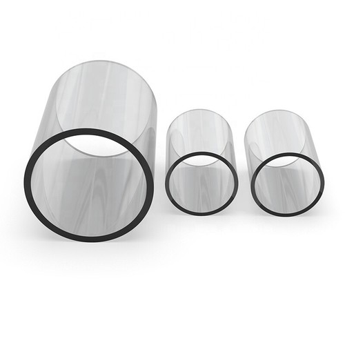 Clear acrylic tube - acrylic, gloss