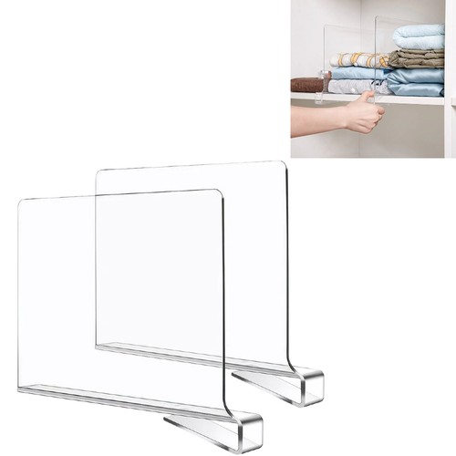 Clear shelf dividers for - dividers,