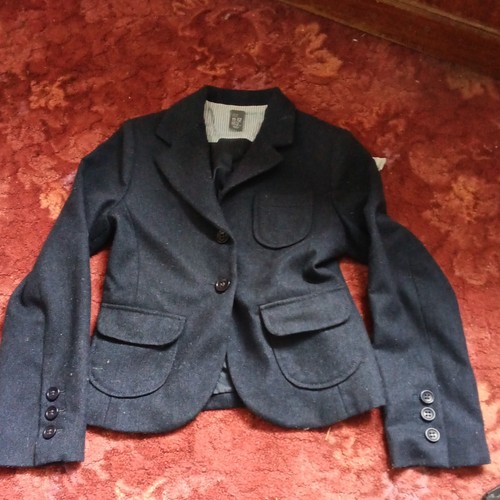Zara kids boys navy tweed - navy,
