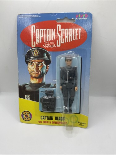 Captain black action - captain, figure
