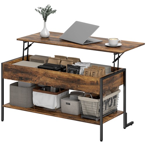 Homcom industrial lift top - homcom,