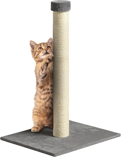 Cat scratching pole post pad - scratching,
