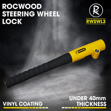 Steering wheel lock - lock, heavy