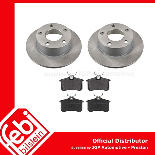 Rear brake discs pads kit - discs,