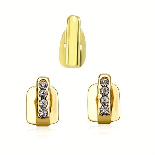 3pcs shiny zircon - shiny,