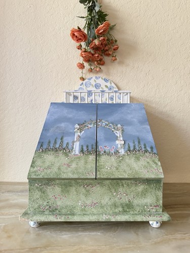 Vintage hand painted folk art - vintage,